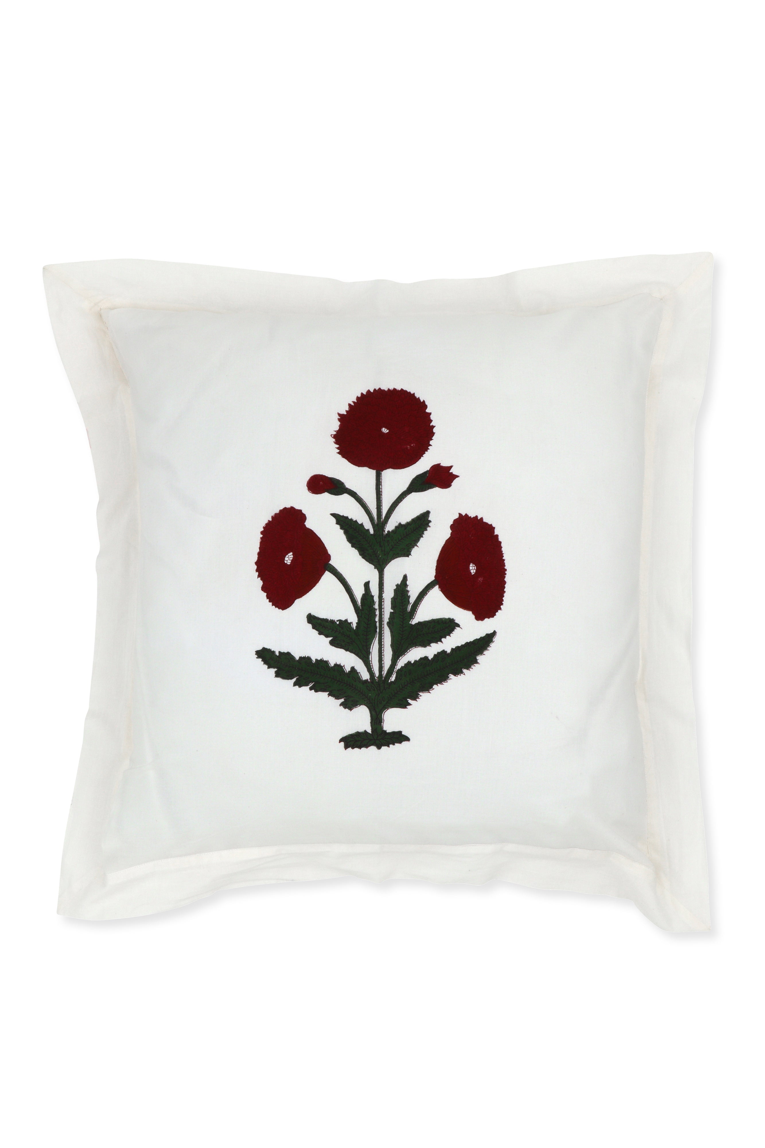 Pair of pillowcase Poppy Red 