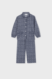 Pyjama Claudine Marge Bleu - Scarlette Ateliers