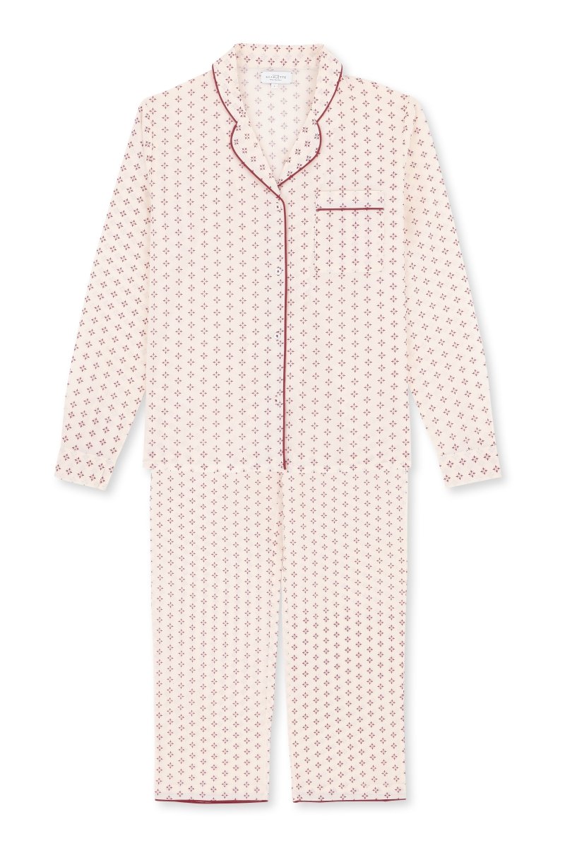 Pajama Femme Chloé Rouge - Scarlette Ateliers