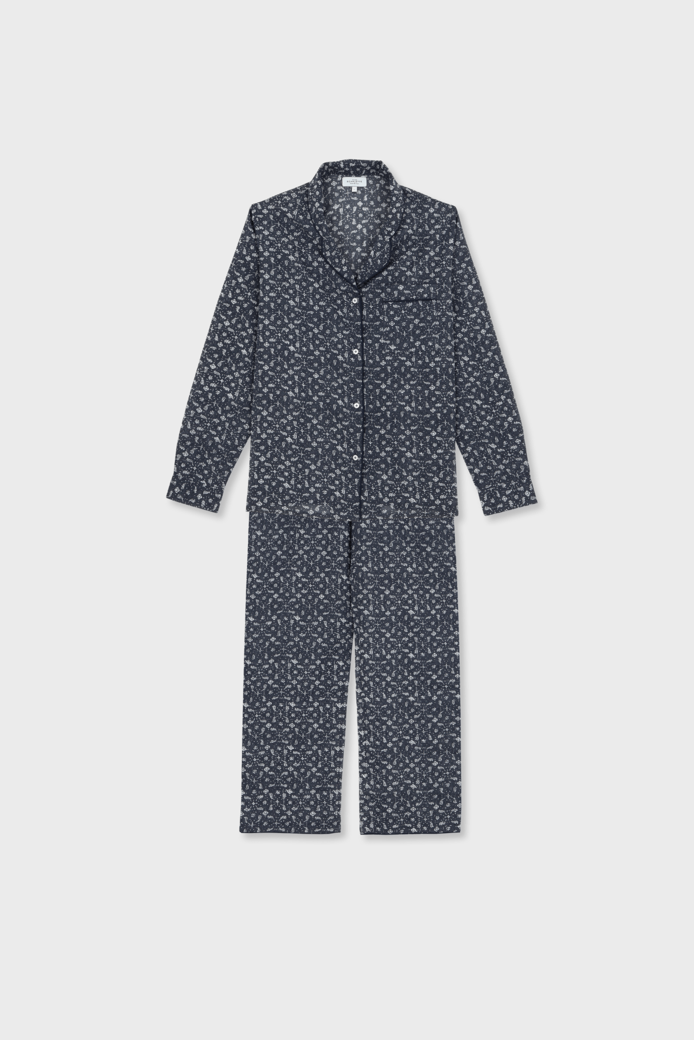 Pyjama Femme Marge Bleu - Scarlette Ateliers