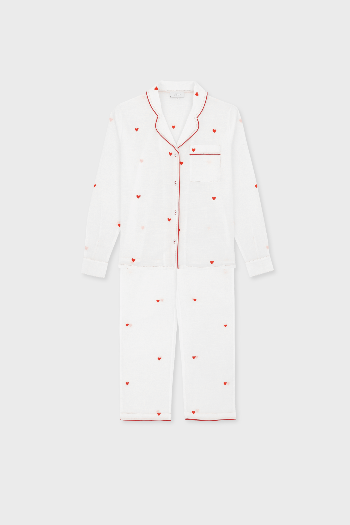 Pyjama Femme Valentine - Scarlette Ateliers