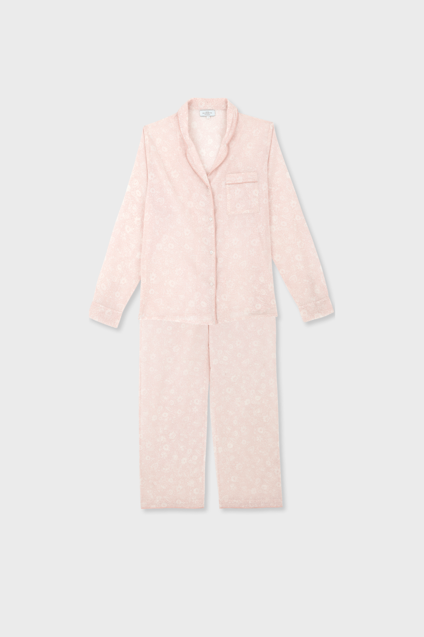 Pyjama Femme Victor Rose - Scarlette Ateliers